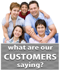 what are our customers saying?
